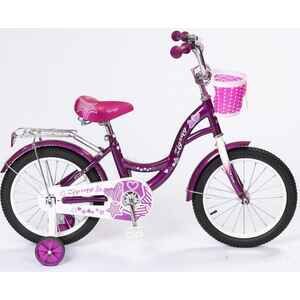 Детский велосипед Zigzag Girl 14 (фиолетовый) ZG-1424