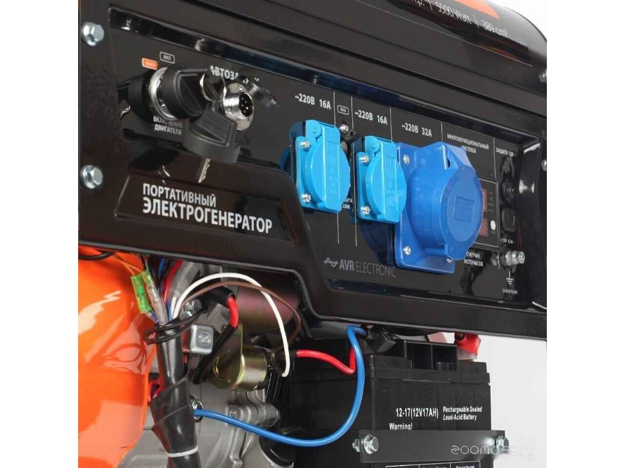 Бензиновый генератор Patriot GP 6510AE Бензиновый генератор Patriot GP 6510AE