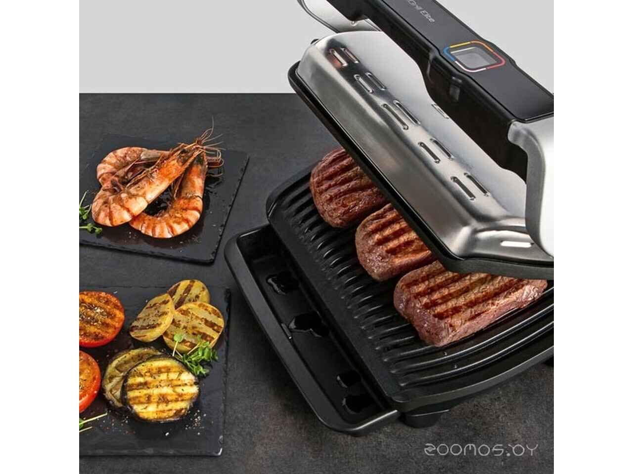 Электрогриль Tefal OptiGrill Elite GC750D30 Электрогриль Tefal OptiGrill Elite GC750D30