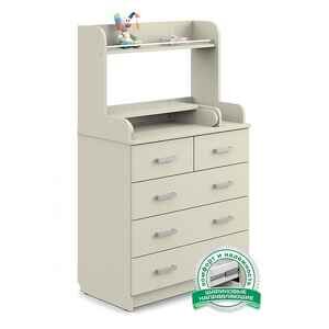 Детский комод Атон Мебель Сириус-2 805 ЛДСП полка (Слоновая кость) Детский комод Атон Мебель Сириус-2 805 ЛДСП полка (Слоновая кость)