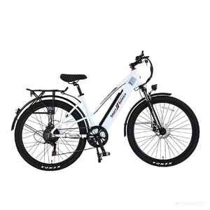 Электровелосипед Smart Balance City Lite (белый/черный)