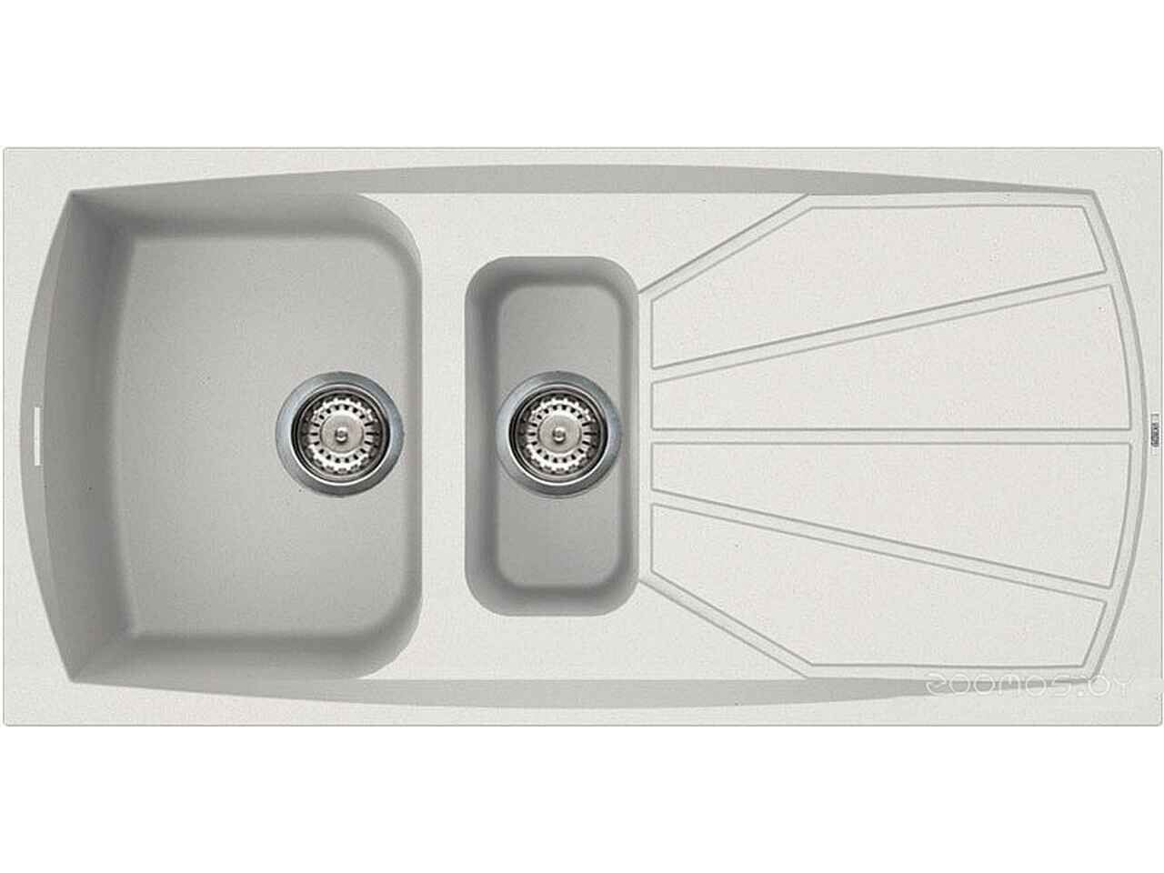 Кухонная мойка Elleci Living 475 G68 Bianco LGL47568 Кухонная мойка Elleci Living 475 G68 Bianco LGL47568