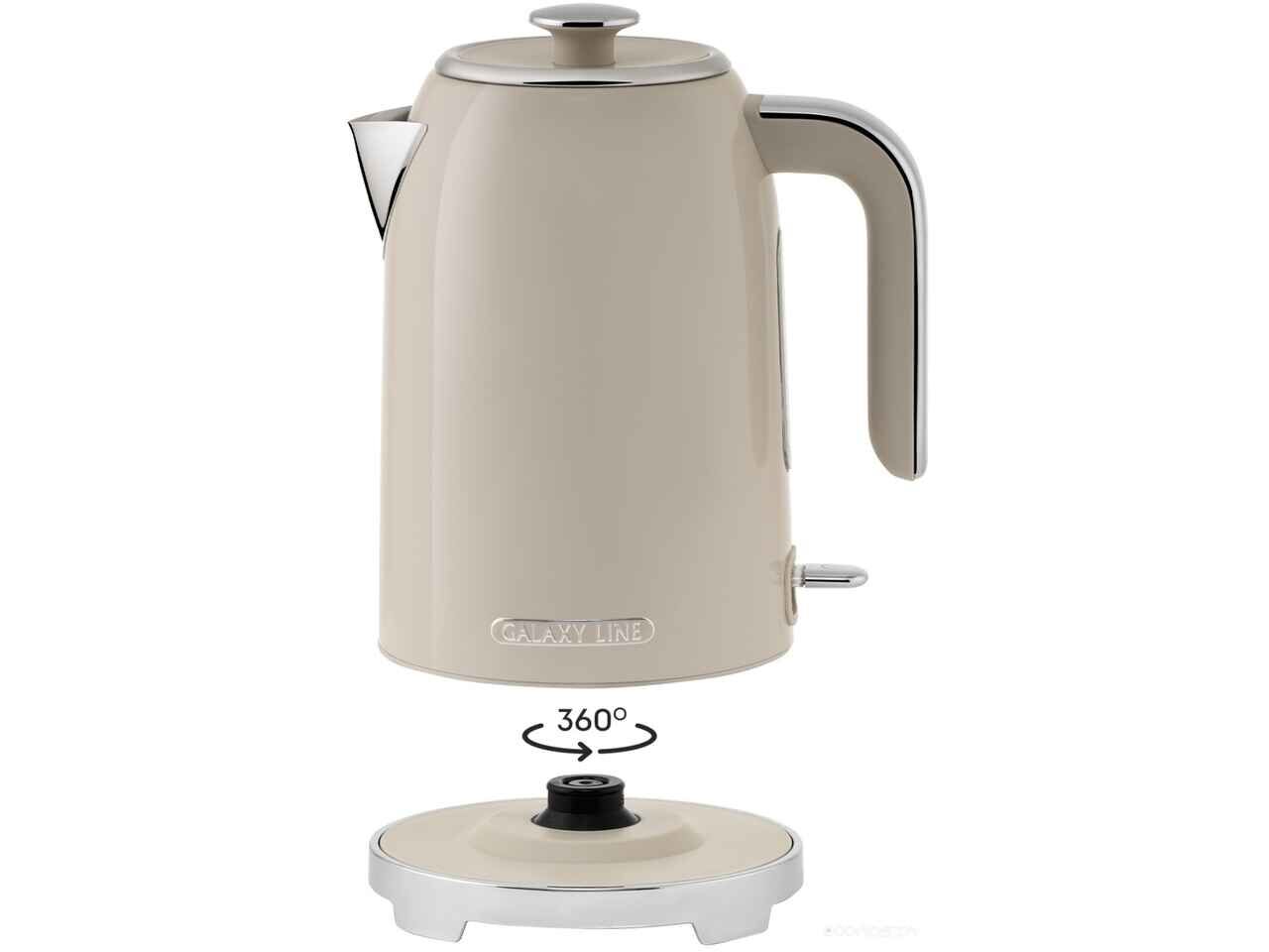 Электрический чайник Galaxy Line GL0348 (крем-брюле) Электрический чайник Galaxy Line GL0348 (крем-брюле)