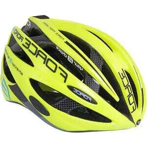 Спортивный шлем FORCE Road Pro S/M (салатовый)
