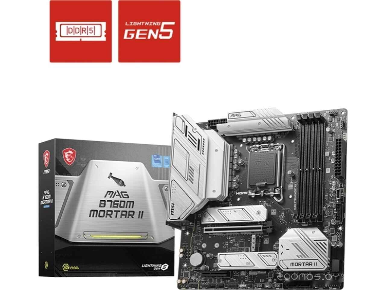 Материнская плата MSI MAG B760M Mortar II Материнская плата MSI MAG B760M Mortar II