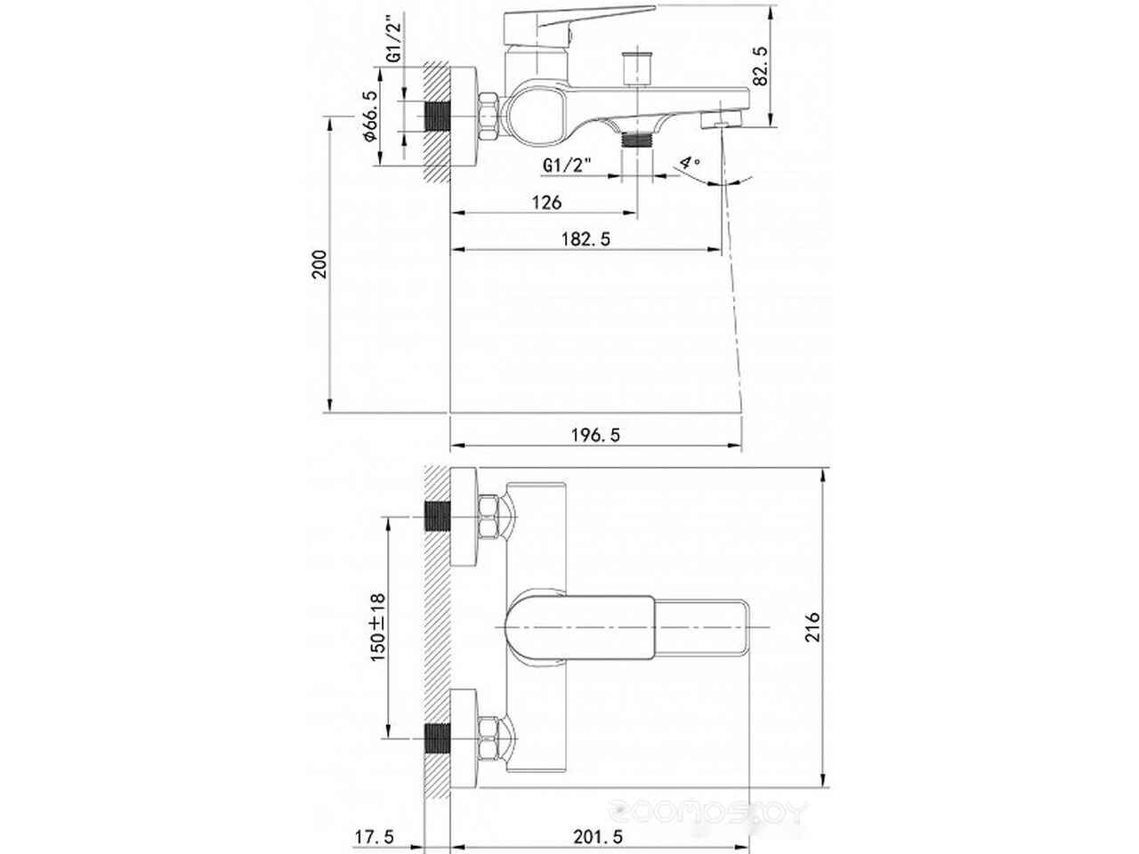 Смеситель IDDIS Bridge BRDSB00i02WA Смеситель IDDIS Bridge BRDSB00i02WA