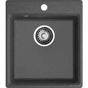 Кухонная мойка GranFest GF-LV-420 (графит)