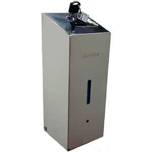 Дозатор для антисептика KSITEX ADD-800S (глянцевый стальной)