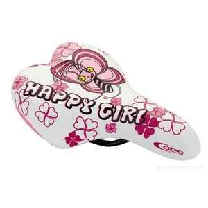 Велоседло DDK 1216 Happy girl (White-Pink)