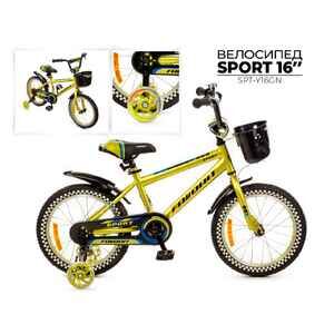 Детский велосипед Favorit Sport 16 (лайм) SPT-Y16GN