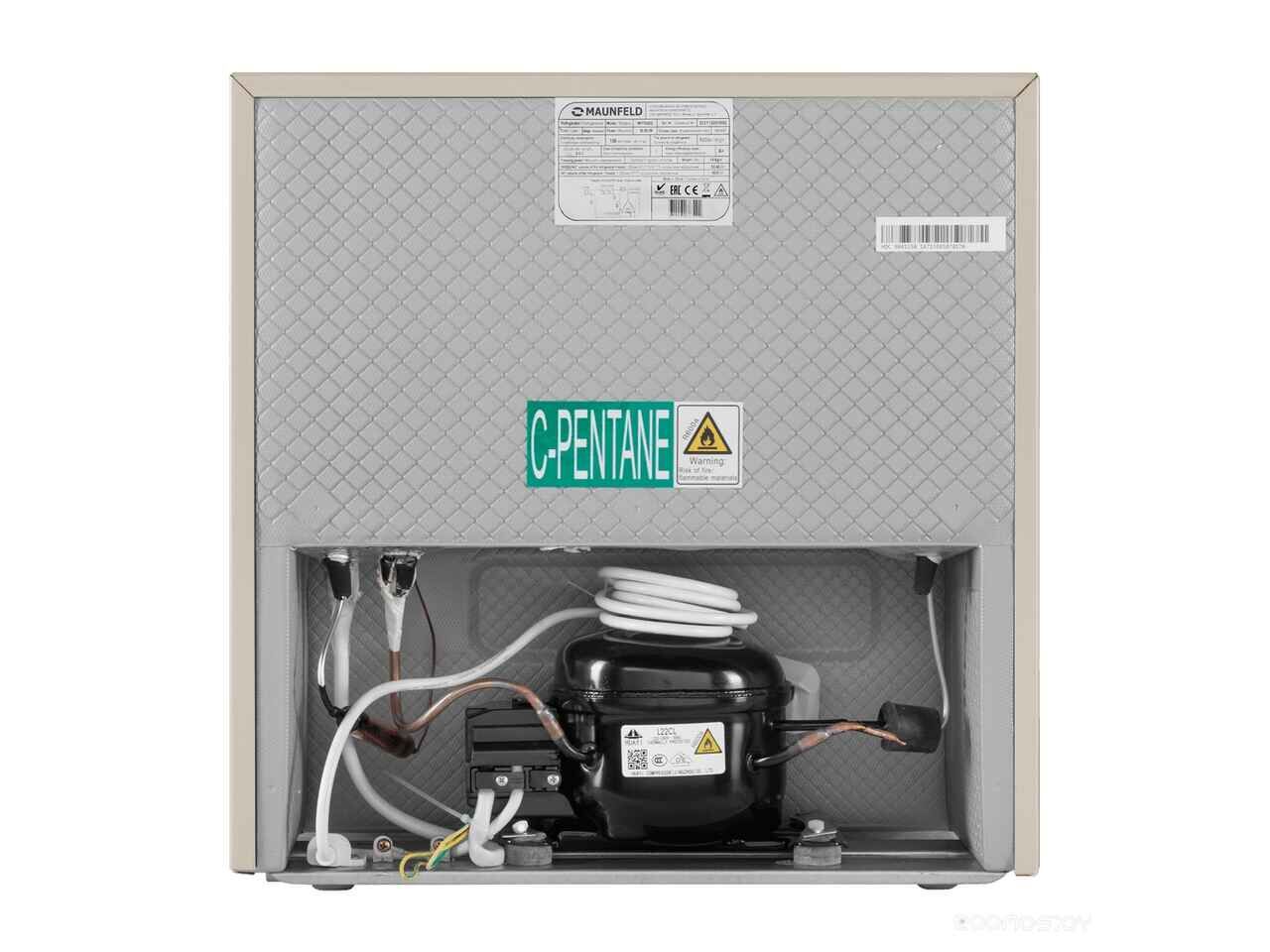 Однокамерный холодильник Maunfeld MFF50BG Однокамерный холодильник Maunfeld MFF50BG