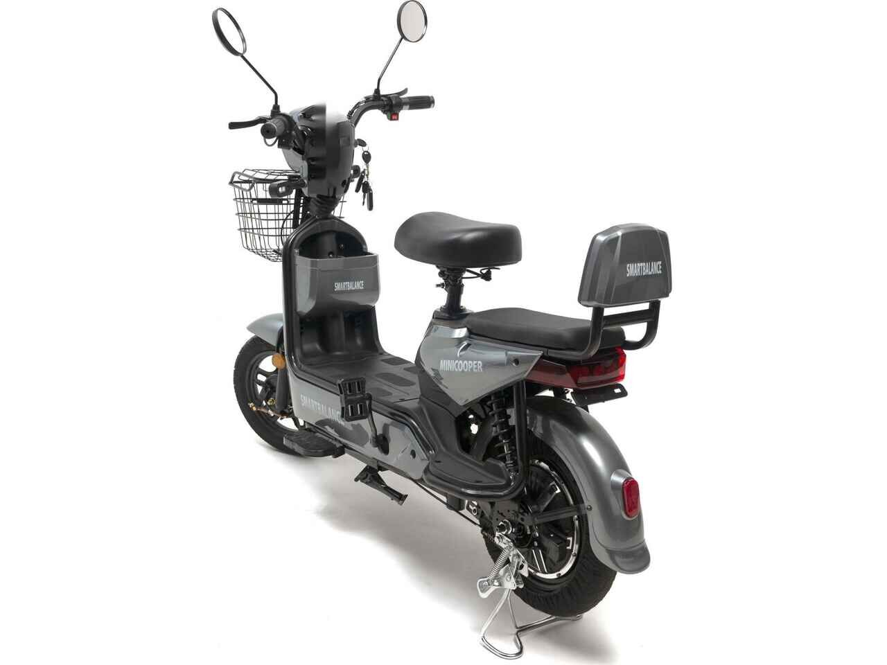 Электровелосипед Smart Balance Minicooper 2024 (серый) Электровелосипед Smart Balance Minicooper 2024 (серый)