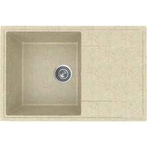 Кухонная мойка Practik PR-M 735-002 (слоновая кость)