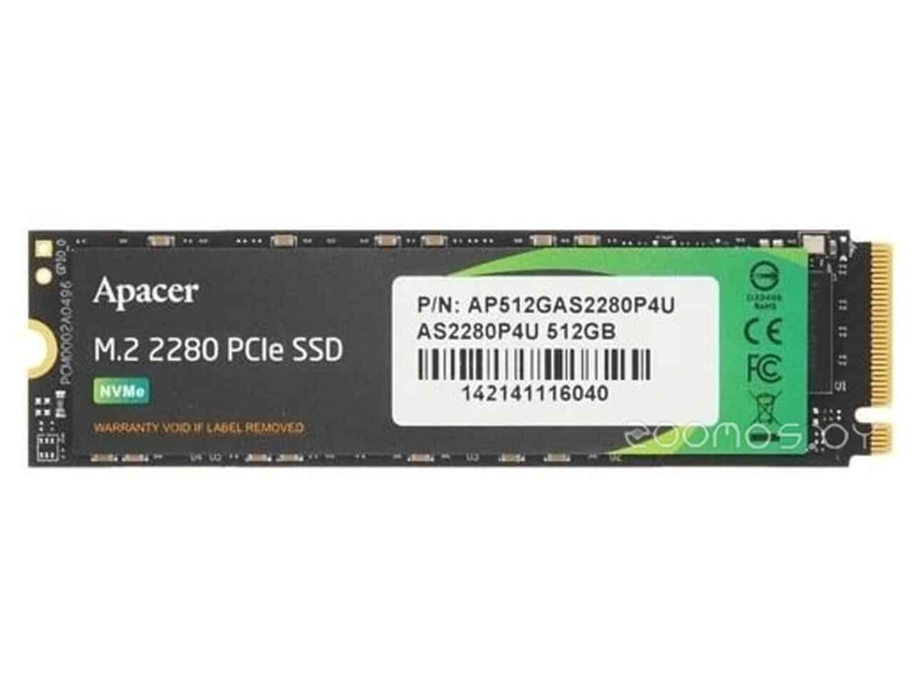 SSD Apacer AS2280P4U 512GB AP512GAS2280P4U-1 SSD Apacer AS2280P4U 512GB AP512GAS2280P4U-1