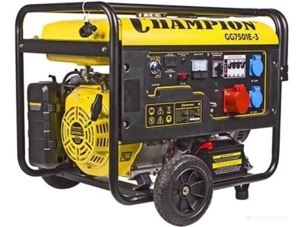 Генератор Champion GG7501E-3 Генератор Champion GG7501E-3
