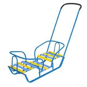 Санки Nika Санки-двойняшки СД/Г2 (голубой)