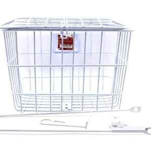 Корзина для велосипеда Haotu HT-534 (5311 White) Корзина для велосипеда Haotu HT-534 (5311 White)