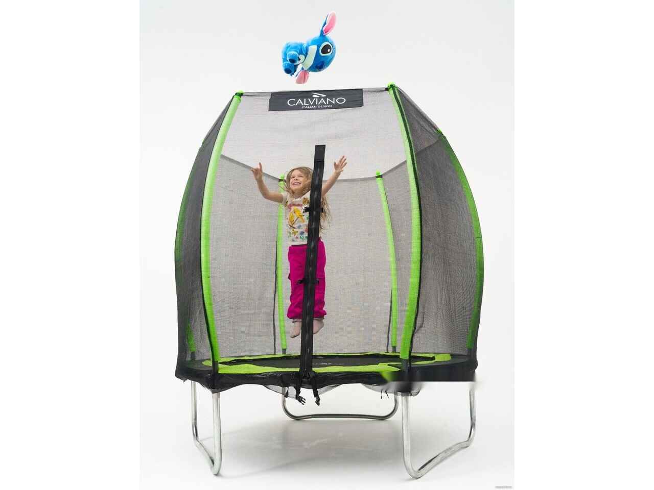 Батут Calviano Outside Master Green 183 см - 6ft (внешняя сетка, без лестницы) Батут Calviano Outside Master Green 183 см - 6ft (внешняя сетка, без лестницы)