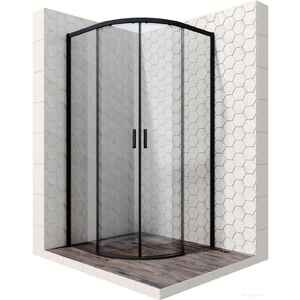 Душевой уголок Ambassador Queen Black 11011202 100х100