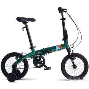 Детский велосипед Maxiscoo S007 Стандарт 2024 (зеленый)