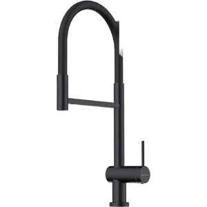 Смеситель Omoikiri Kanto-2 Plus-SB-GB-BL (латунь/графит/черный)