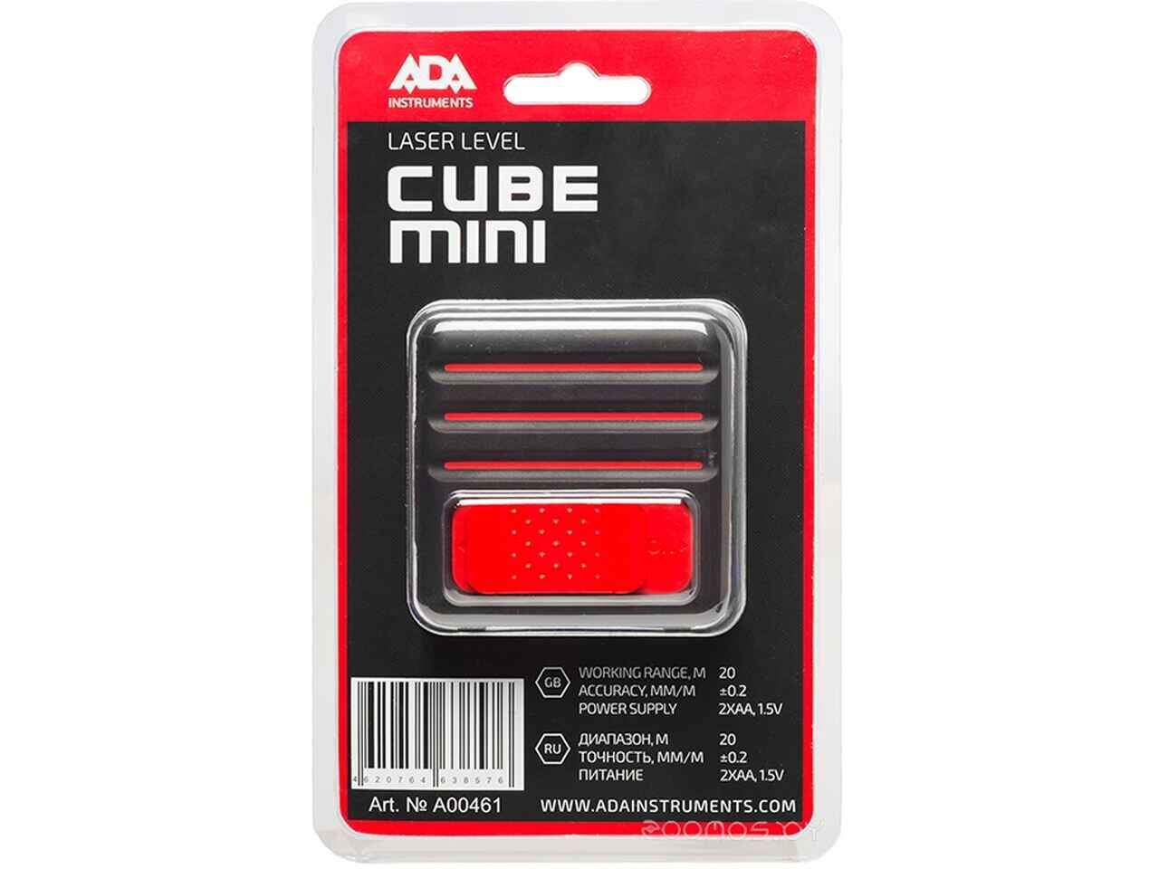 Лазерный нивелир ADA Instruments CUBE MINI Professional Edition ??00462 Лазерный нивелир ADA Instruments CUBE MINI Professional Edition ??00462