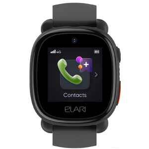 Детские умные часы Elari KidPhone 4G Lite (черный)