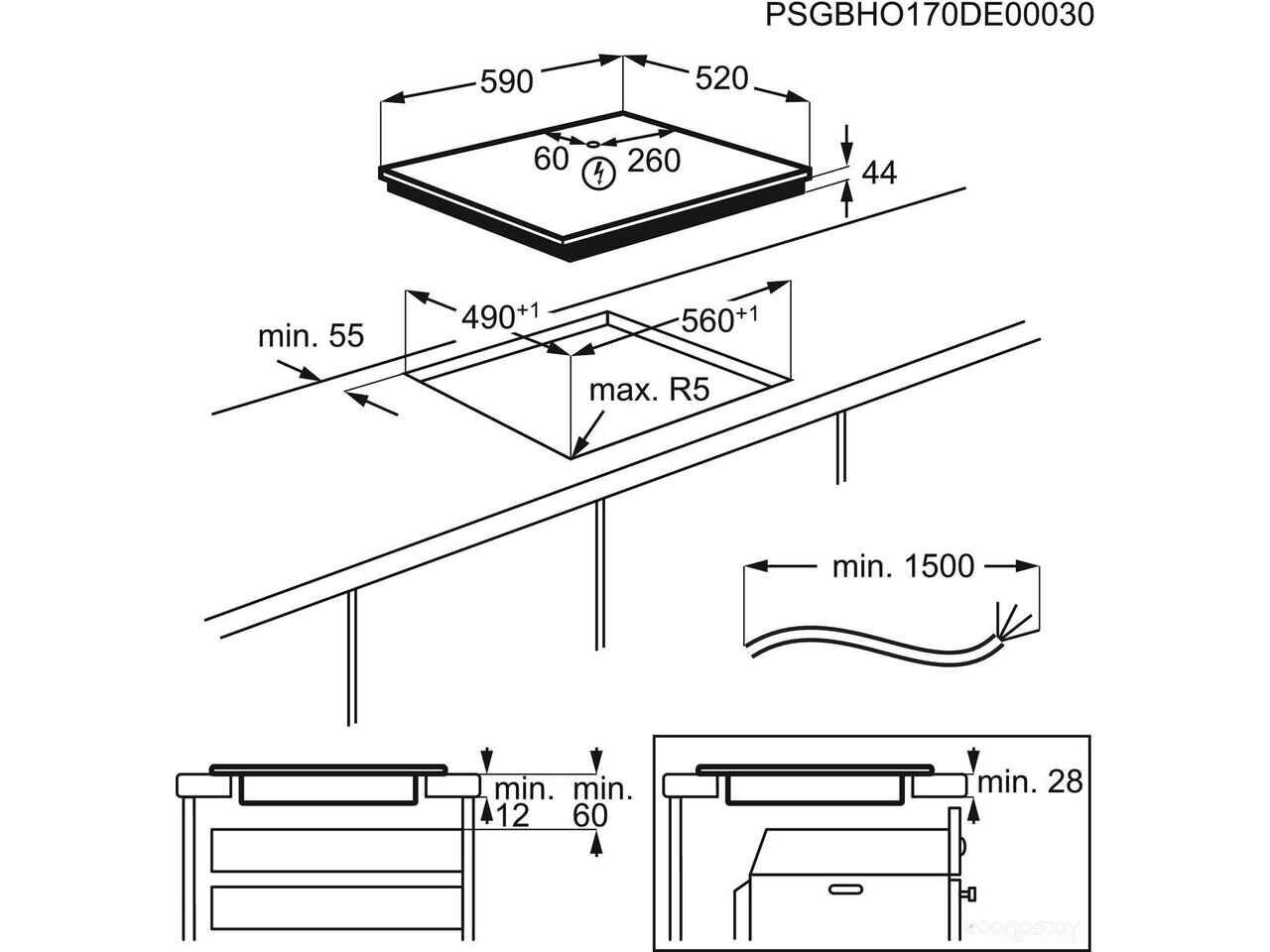 Варочная панель Electrolux CIV634 Варочная панель Electrolux CIV634
