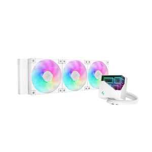 Жидкостное охлаждение для процессора Deepcool LT360 WH ARGB R-LT360-WHAMNC-G-1 Жидкостное охлаждение для процессора Deepcool LT360 WH ARGB R-LT360-WHAMNC-G-1