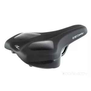 Велоседло FORCE 3D COMFOR M из пены с эффектом памяти черное 20035