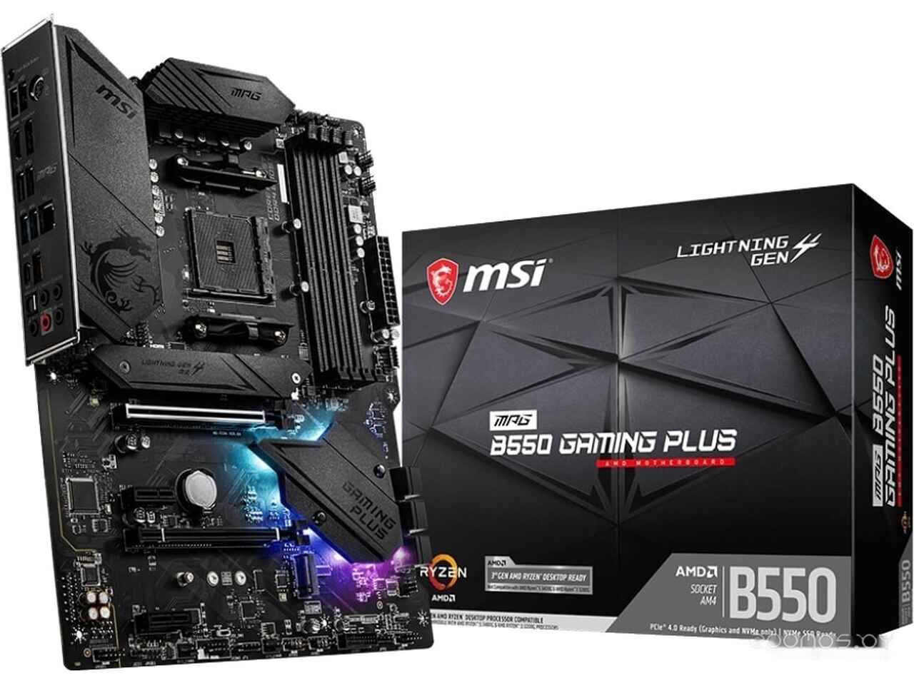 Материнская плата MSI MPG B550 Gaming Plus Материнская плата MSI MPG B550 Gaming Plus
