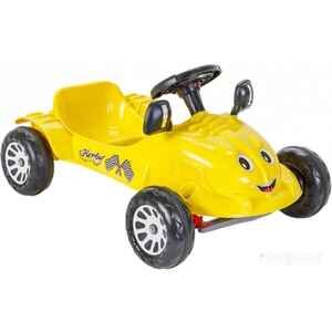 Педальная машинка Pilsan Herby Car 07302 (желтый)