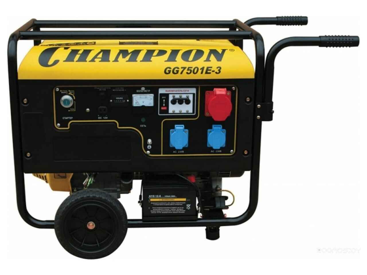 Генератор Champion GG7501E-3 Генератор Champion GG7501E-3
