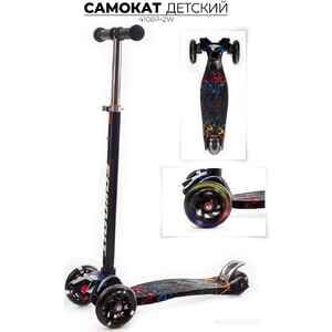 Самокат Favorit 4108P-2W MAXI черный