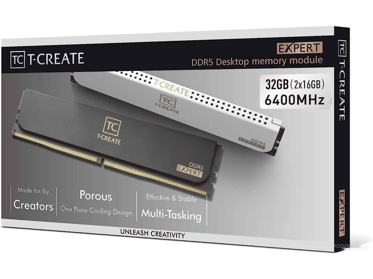 Оперативная память Team T-Create Expert 2x16ГБ DDR5 7200 МГц CTCED532G7200HC34ADC01 Оперативная память Team T-Create Expert 2x16ГБ DDR5 7200 МГц CTCED532G7200HC34ADC01