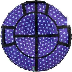 Тюбинг Hubster SnowDream Glamour S Звезды 100см во9153-2 (фиолетовый) Тюбинг Hubster SnowDream Glamour S Звезды 100см во9153-2 (фиолетовый)