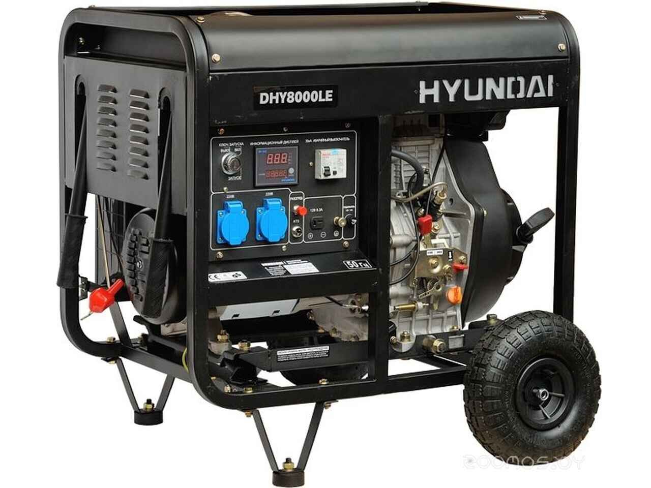Генератор Hyundai DHY 8000LE Генератор Hyundai DHY 8000LE