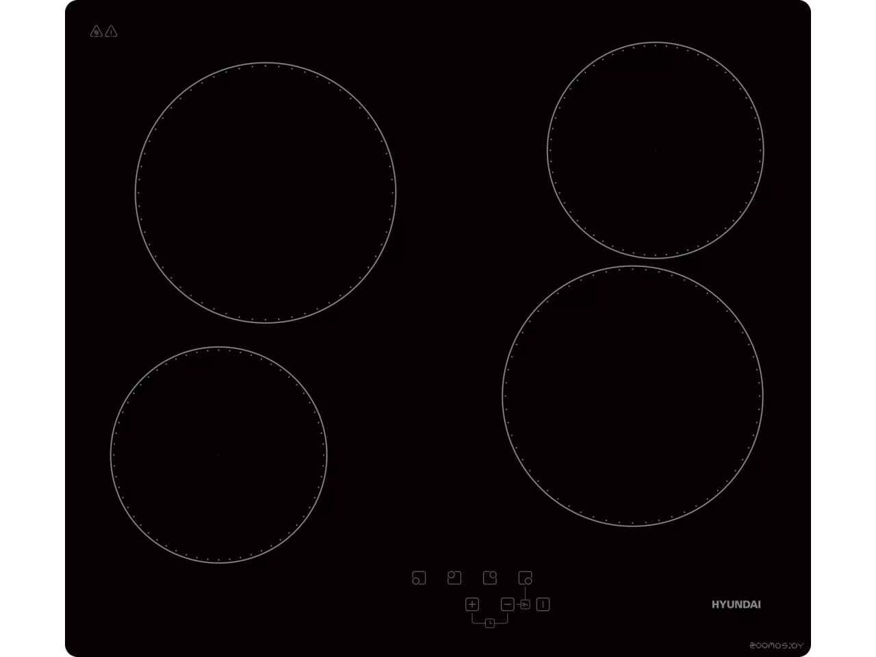Варочная панель Hyundai HHE 6410 BG Варочная панель Hyundai HHE 6410 BG