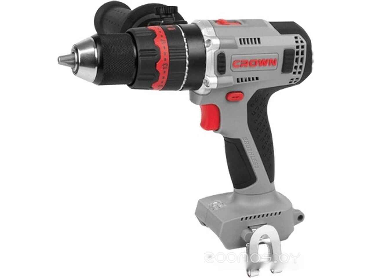 Ударная дрель-шуруповерт Crown CT21093HMX (без АКБ) Ударная дрель-шуруповерт Crown CT21093HMX (без АКБ)