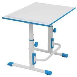 Парта Polini Kids Simple М1 (белый-синий) Парта Polini Kids Simple М1 (белый-синий)