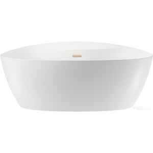 Ванна Wellsee L’aster 175x85 236301004 (отдельностоящая ванна белый глянец, экран, ножки, сифон-автомат золото)