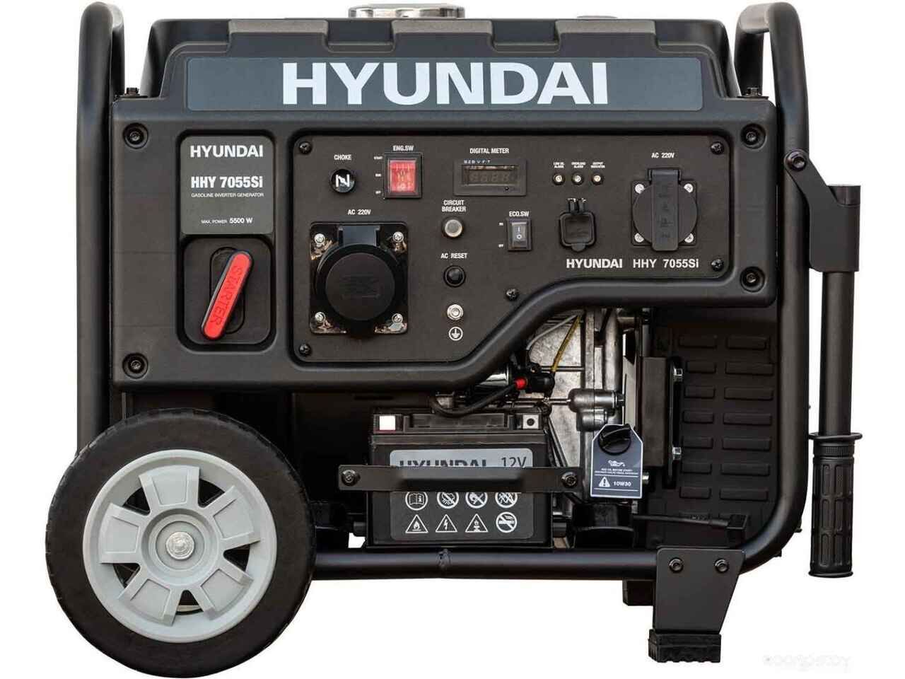 Бензиновый генератор Hyundai HHY 7055Si Бензиновый генератор Hyundai HHY 7055Si