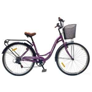 Велосипед GreenLand Alice 7S 28 (20, фиолетовый, 2024)