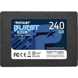 SSD Patriot Burst Elite 240GB PBE240GS25SSDR SSD Patriot Burst Elite 240GB PBE240GS25SSDR