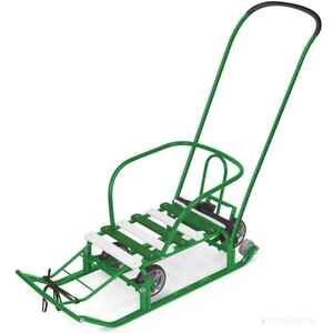 Санки Nika Тимка 5 Универсал (зеленый/белый)