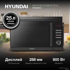 Микроволновая печь Hyundai HYM-D3012