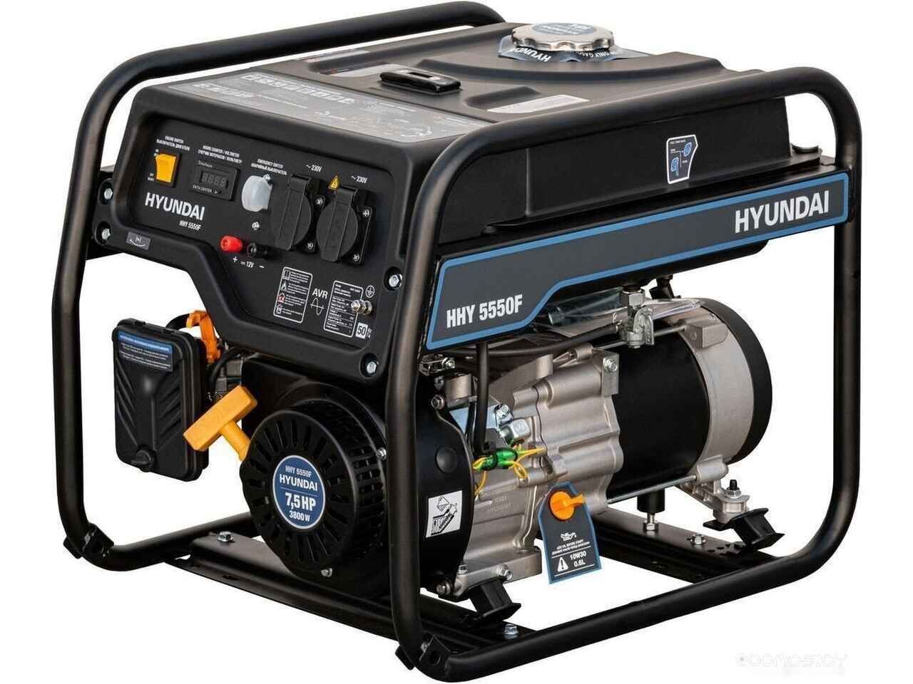 Бензиновый генератор Hyundai HHY 5550F Бензиновый генератор Hyundai HHY 5550F