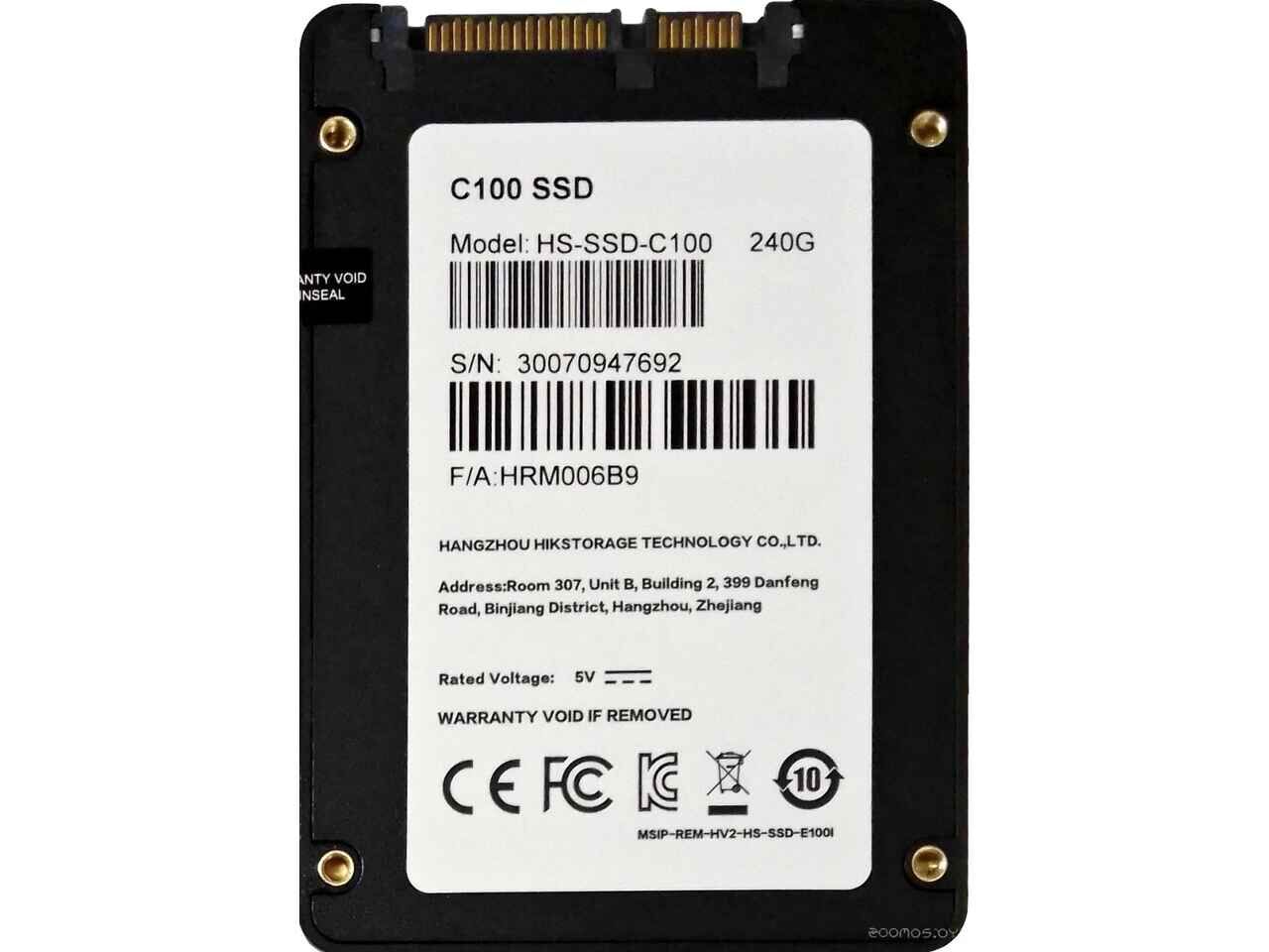 SSD Hikvision C100 240GB HS-SSD-C100/240G SSD Hikvision C100 240GB HS-SSD-C100/240G