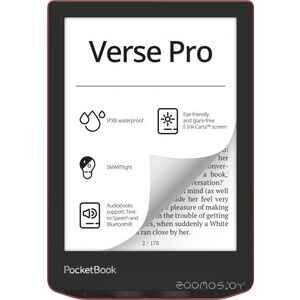 Электронная книга PocketBook PB634-3-CIS (Passion Red)
