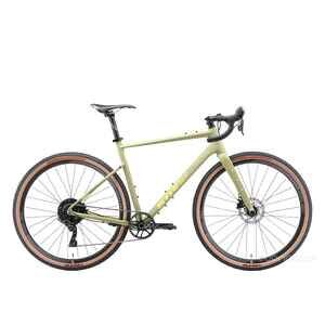 Велосипед Stark GRL 700.5 D (хаки матовый/лимонный M/L/58)